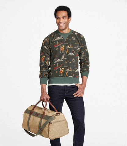 Waxed Canvas Duffle, Medium | L.L.Bean sale