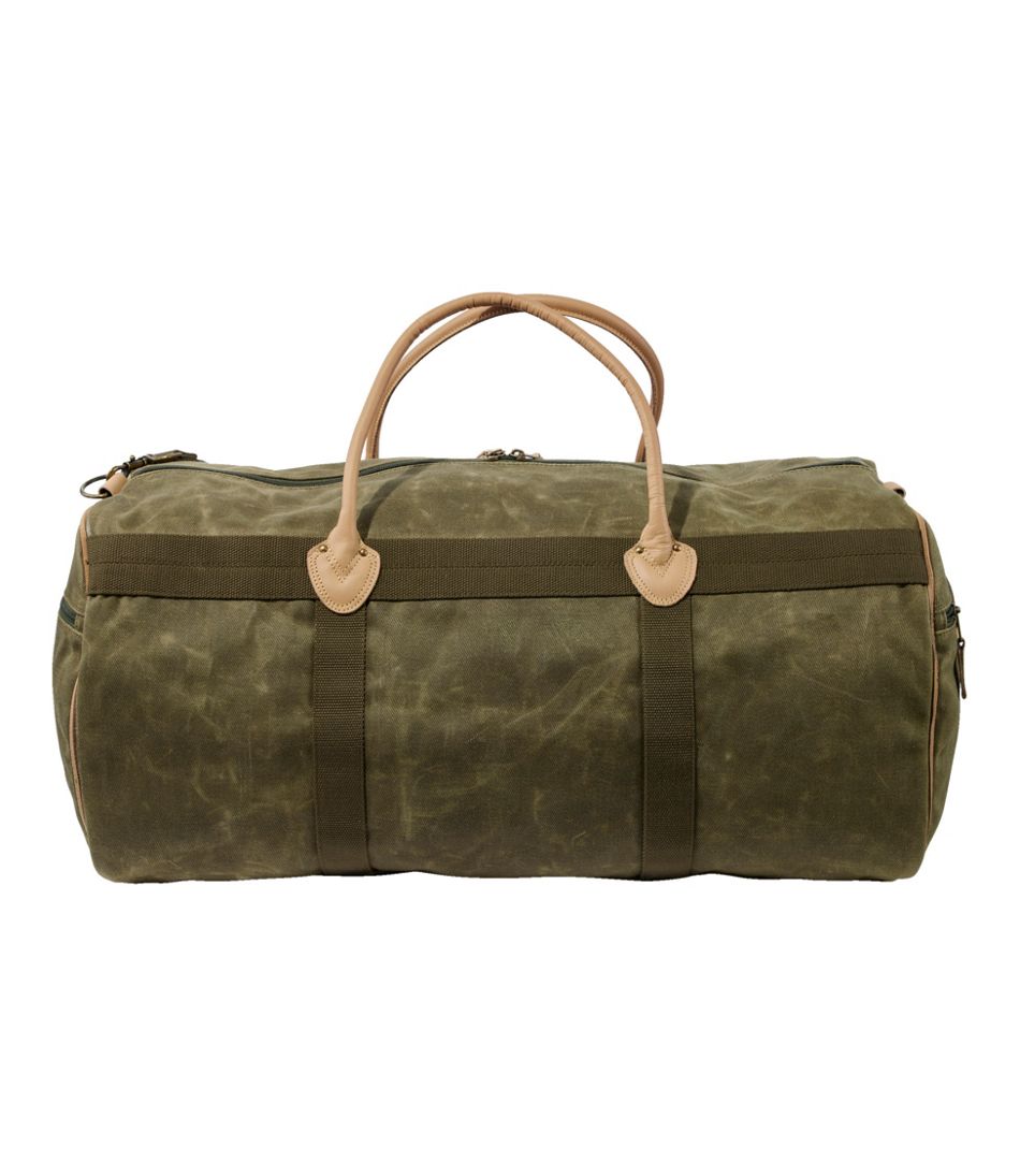 Waxed Canvas Duffle, Large | L.L.Bean US