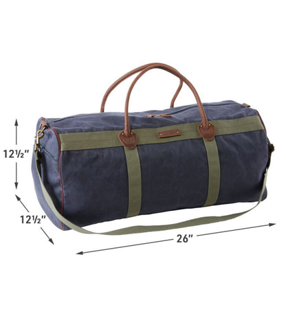 Waxed Canvas Duffle, Large | L.L.Bean US