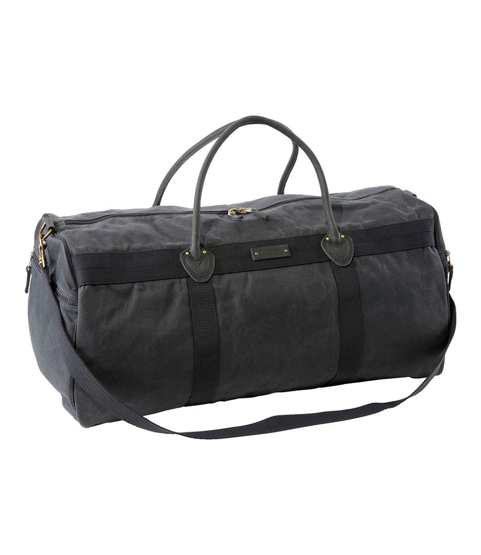 Waxed Canvas Duffle, Large | L.L.Bean US