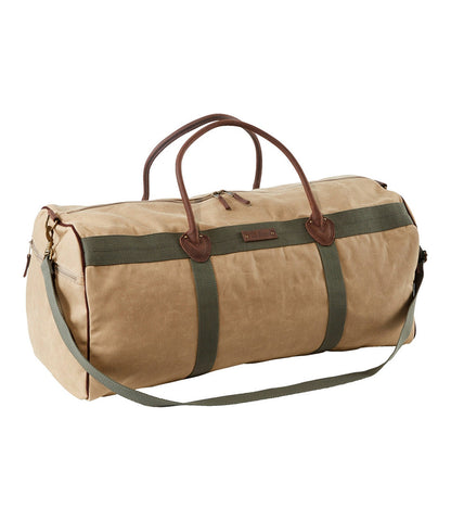 Waxed Canvas Duffle, Large | L.L.Bean US
