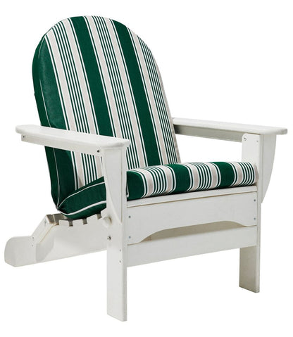 Casco Bay Adirondack Chair Seat and Back Cushion, Stripe | L.L.Bean US