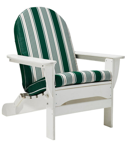 Casco Bay Adirondack Chair Seat and Back Cushion, Stripe | L.L.Bean US
