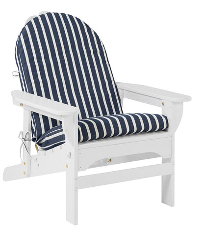 Casco Bay Adirondack Chair Seat and Back Cushion, Stripe | L.L.Bean US