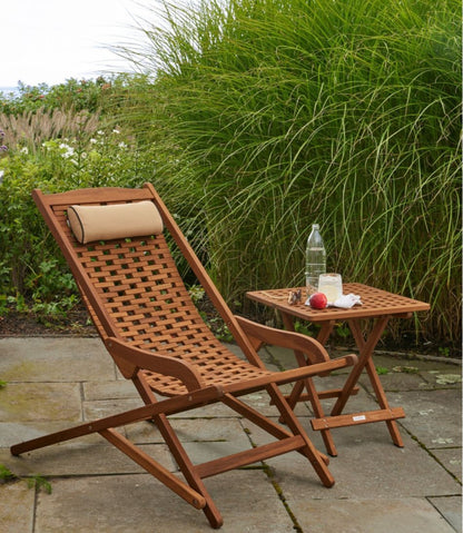 Eucalyptus Folding Side Table | L.L.Bean sale