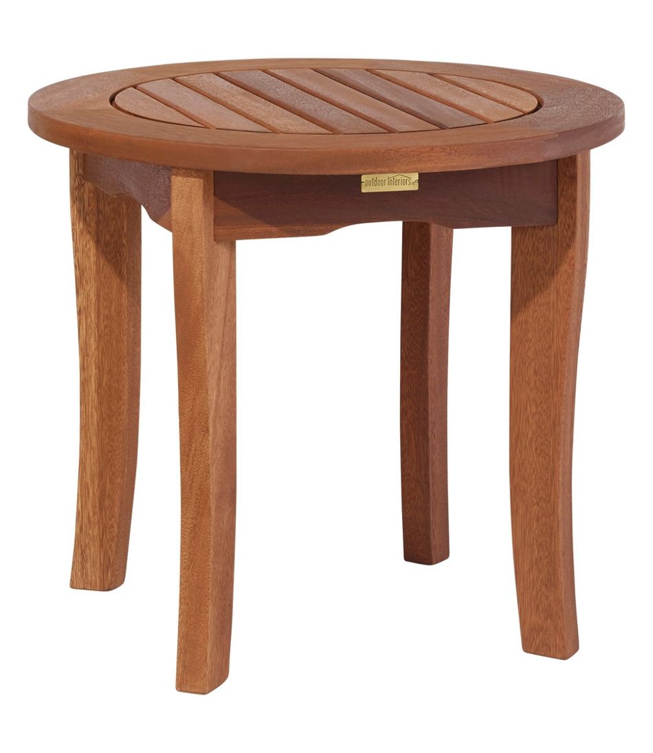 Eucalyptus Round Side Table | L.L.Bean online