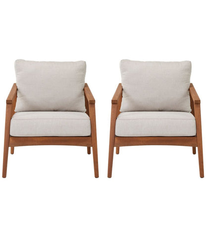 Eucalyptus Patio Chair, Set of Two | L.L.Bean outlet