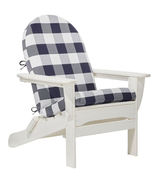 Adirondack Chair Seat and Back Cushion, Buffalo Plaid | L.L.Bean online