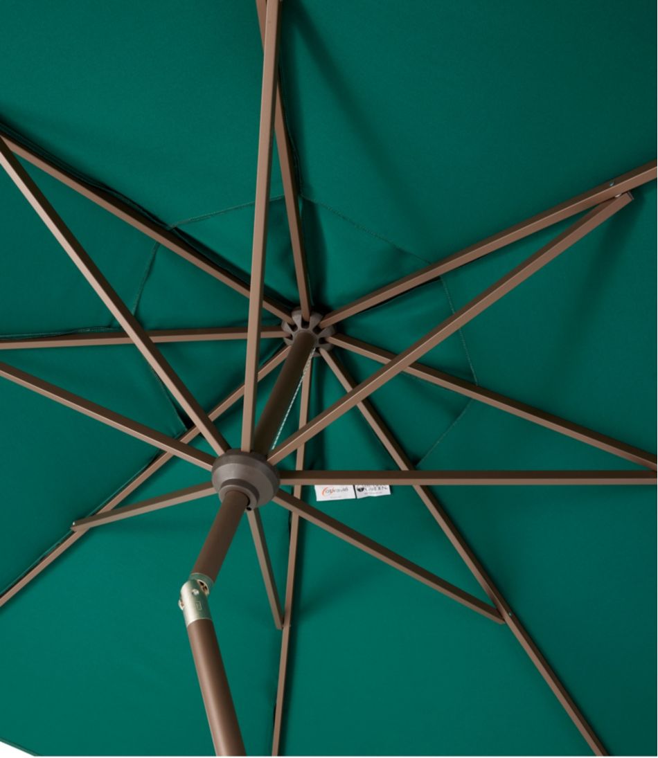 Weather-Resistant 9' Market Umbrella, Push Button | L.L.Bean US