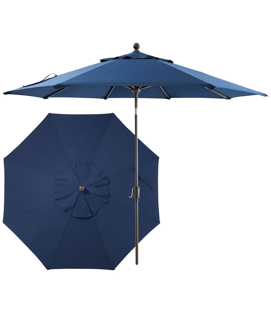 Weather-Resistant 9' Market Umbrella, Push Button | L.L.Bean US