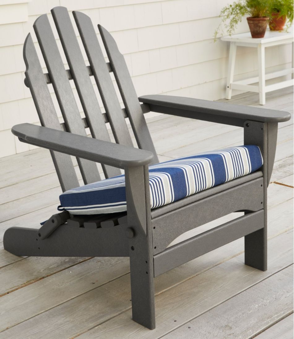 Casco Bay Adirondack Chair Seat Cushion, Stripe | L.L.Bean US