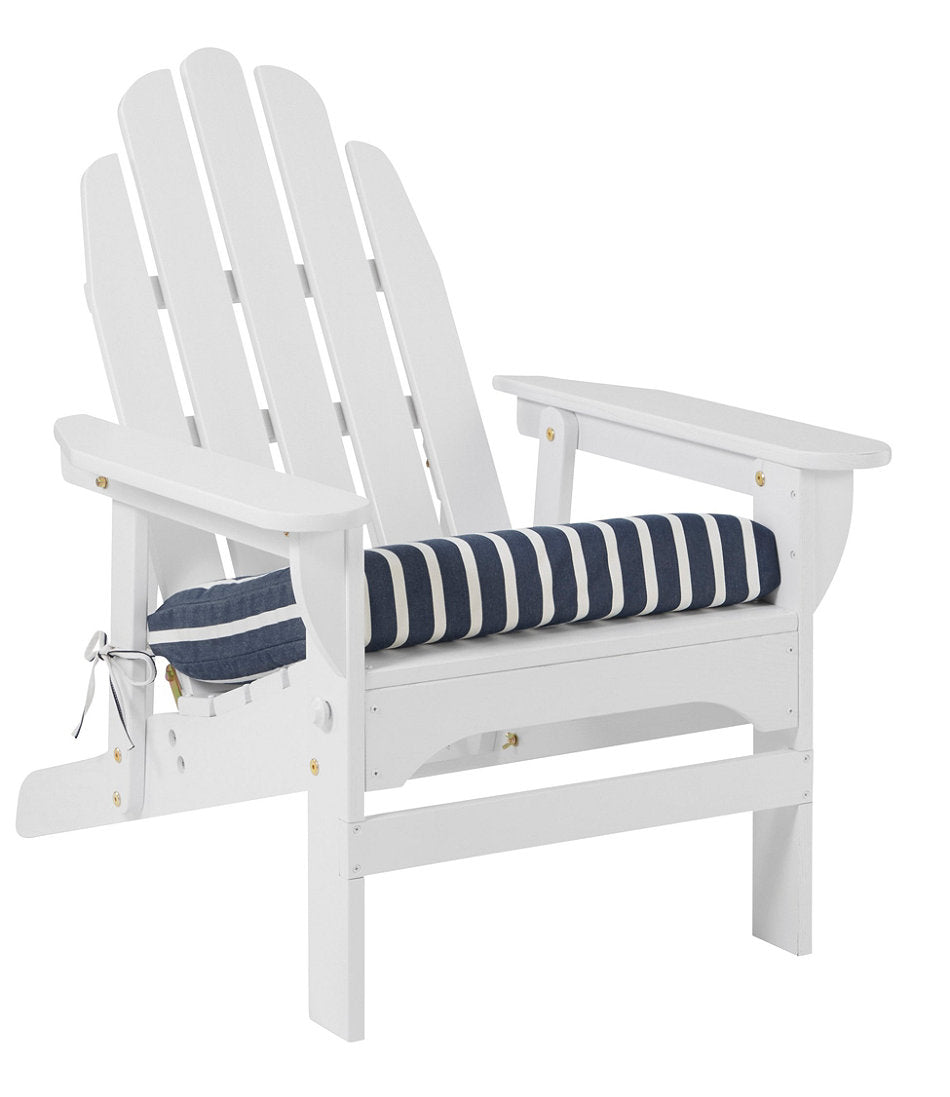 Casco Bay Adirondack Chair Seat Cushion, Stripe | L.L.Bean US
