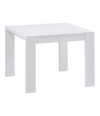 White Aluminum Deep Seating Side Table | L.L.Bean online