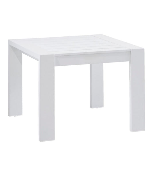 White Aluminum Deep Seating Side Table | L.L.Bean online