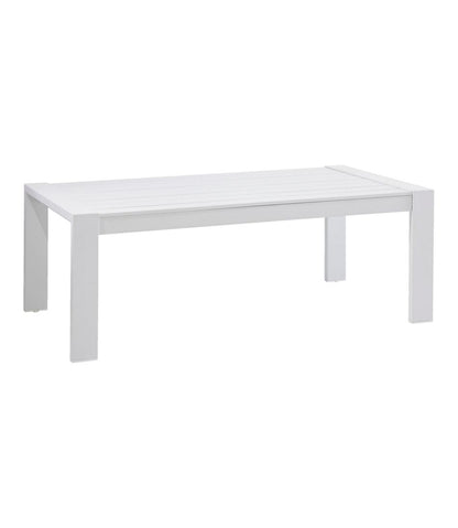 White Aluminum Deep Seating Coffee Table | L.L.Bean US