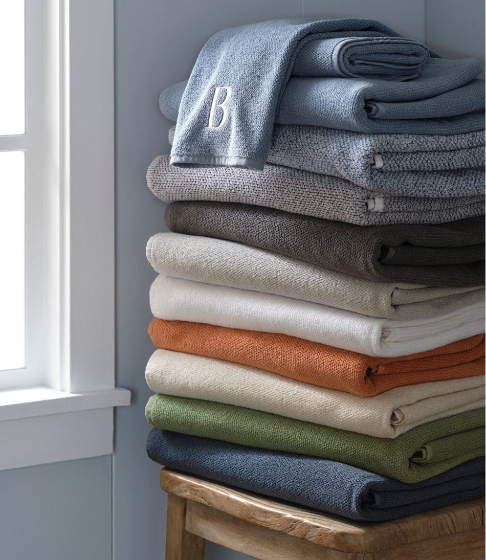 Organic Textured Cotton Towel | L.L.Bean sale