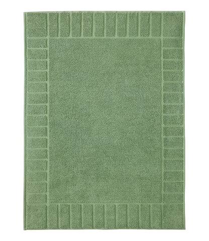 Organic Cotton Textured Bordered Bath Mat | L.L.Bean on sale