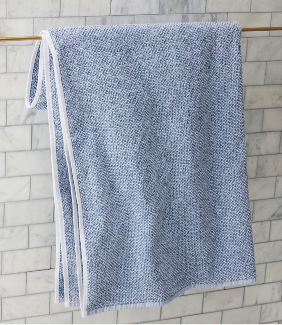 Organic Textured Cotton Towel, Marled | L.L.Bean online