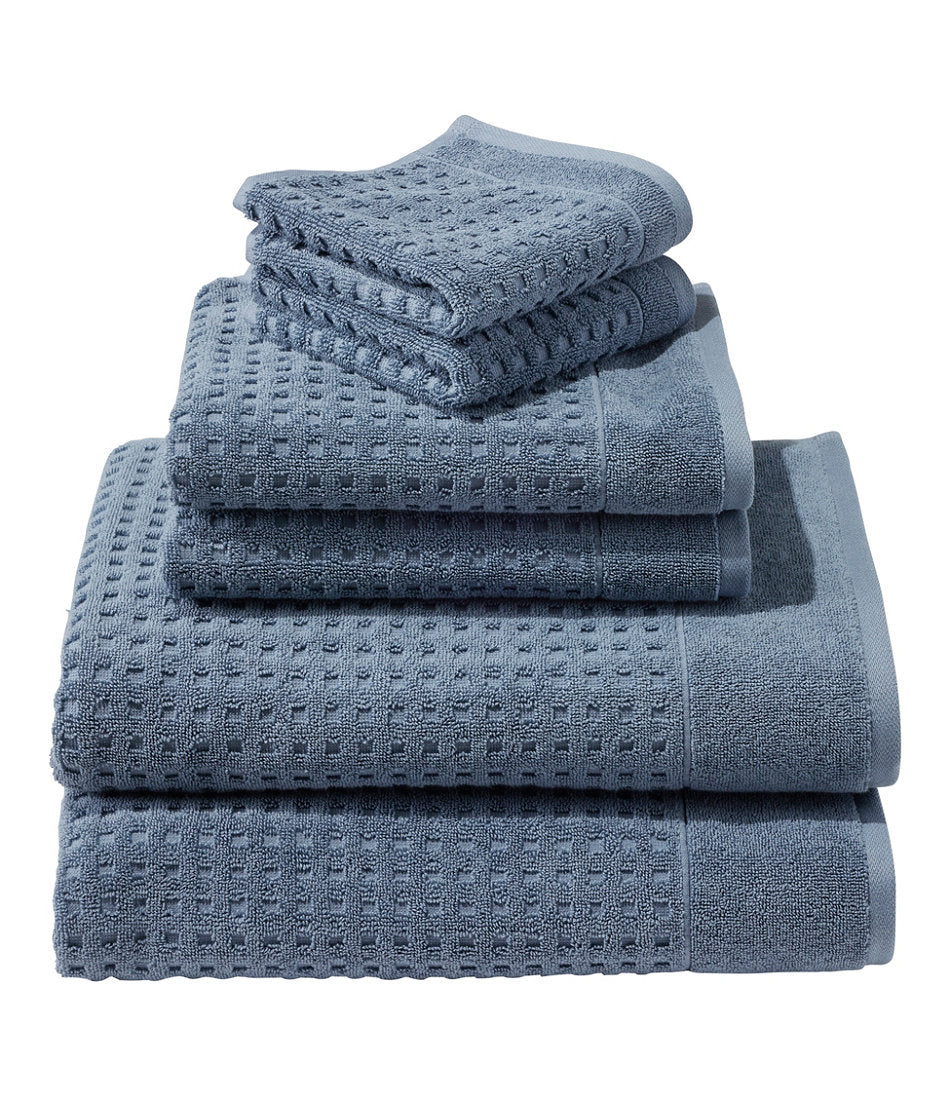 Waffle Cotton Towel Set | L.L.Bean US