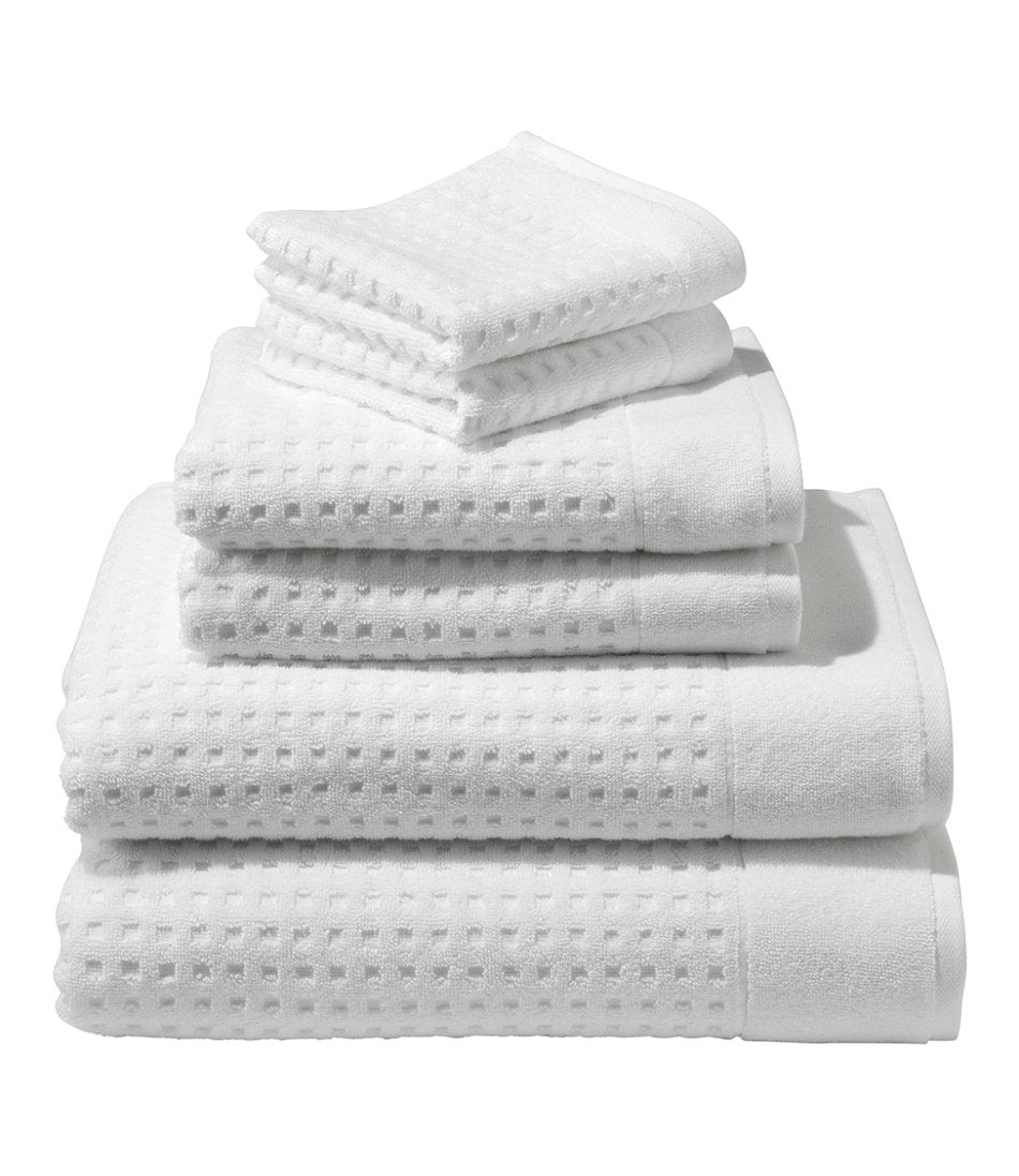 Waffle Cotton Towel Set | L.L.Bean US