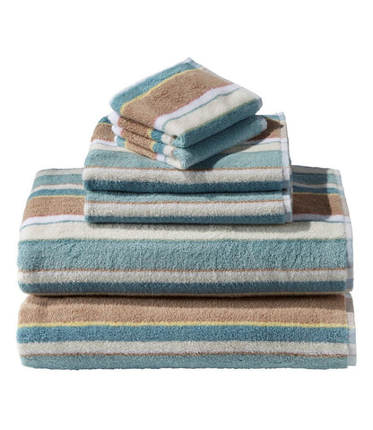 Bean's Organic Cotton Towel Set, Stripe | L.L.Bean discount