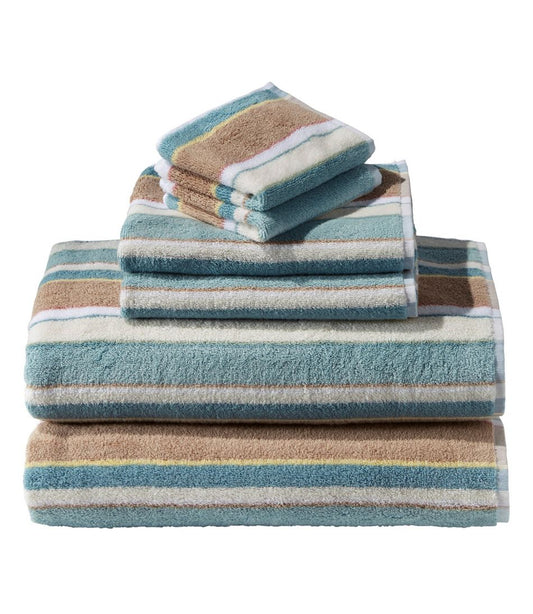 Bean's Organic Cotton Towel Set, Stripe | L.L.Bean discount