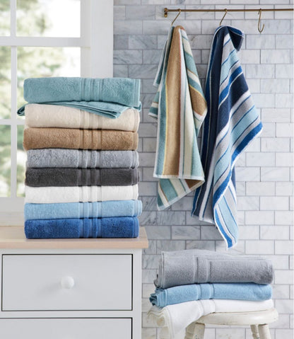 Bean's Organic Cotton Towel Set, Stripe | L.L.Bean discount