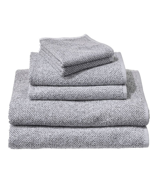 Organic Textured Cotton Towel Set, Marled | L.L.Bean on sale