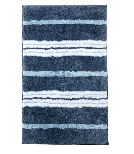 Premium Cotton Bath Mat, Multistripe | L.L.Bean online