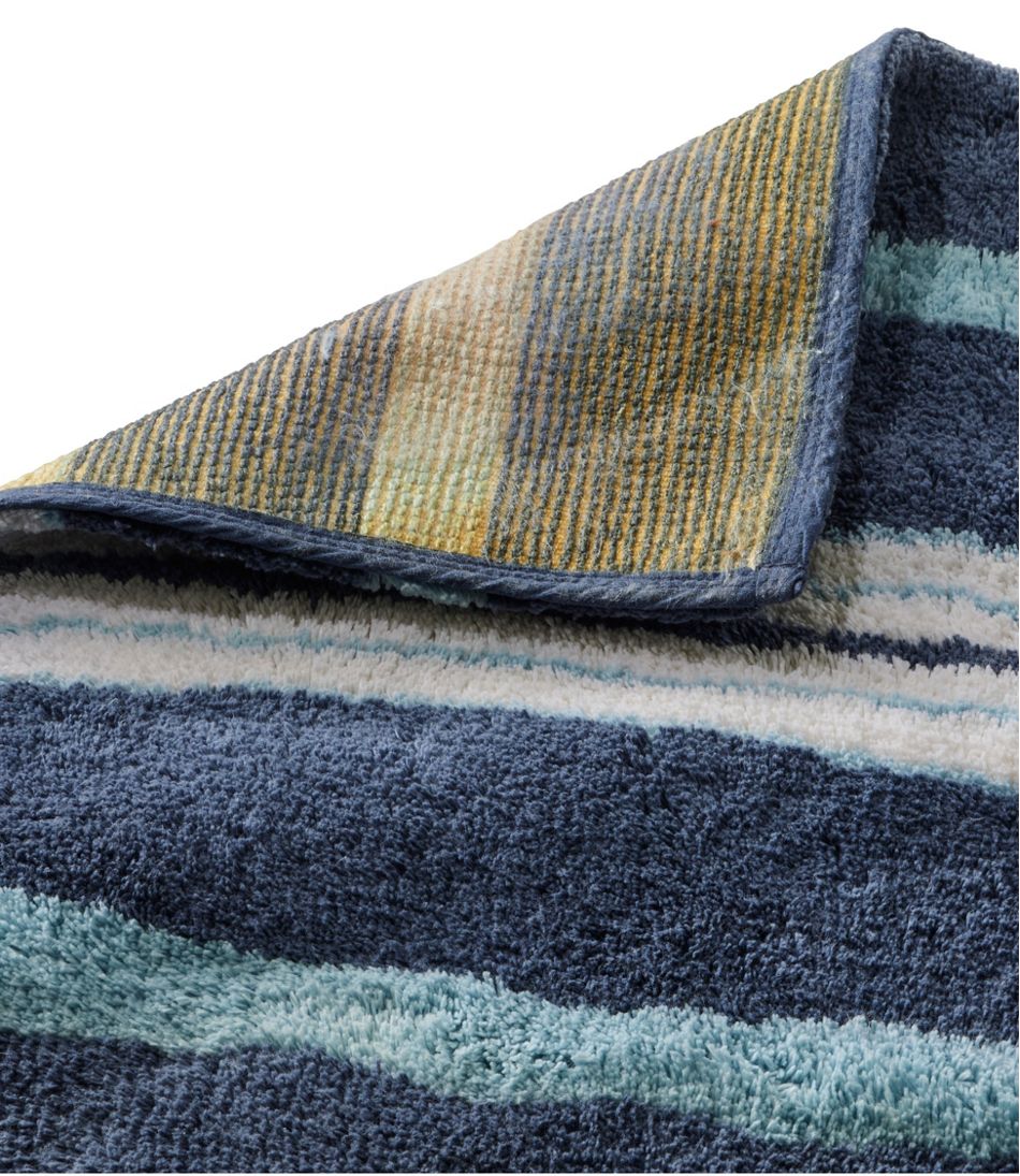 Premium Cotton Bath Mat, Multistripe | L.L.Bean online