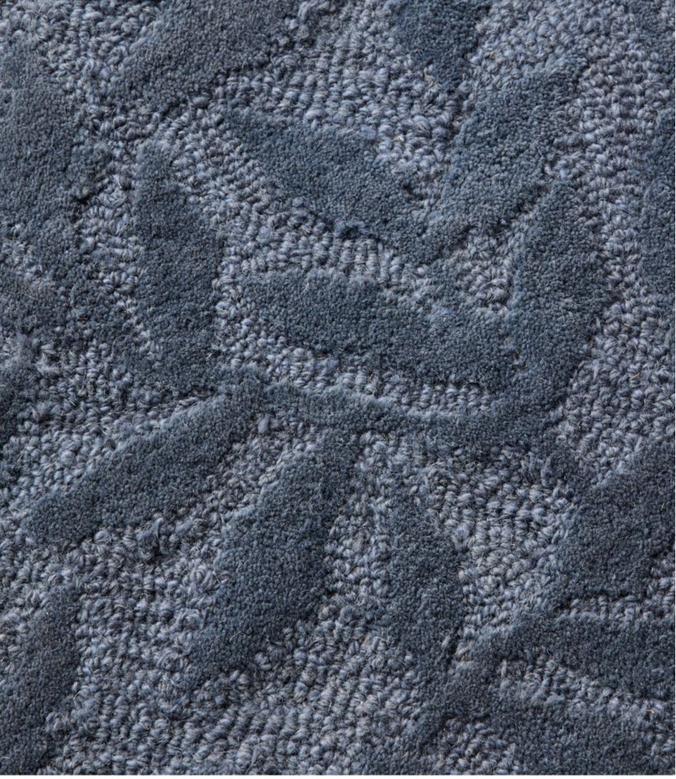 Wool Hearth Rug, Crescent, Leaf | L.L.Bean online
