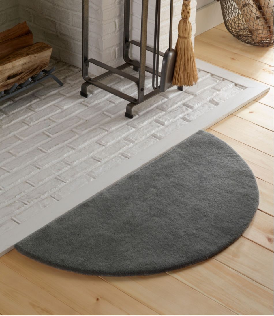 Wool Hearth Rug, Crescent | L.L.Bean discount