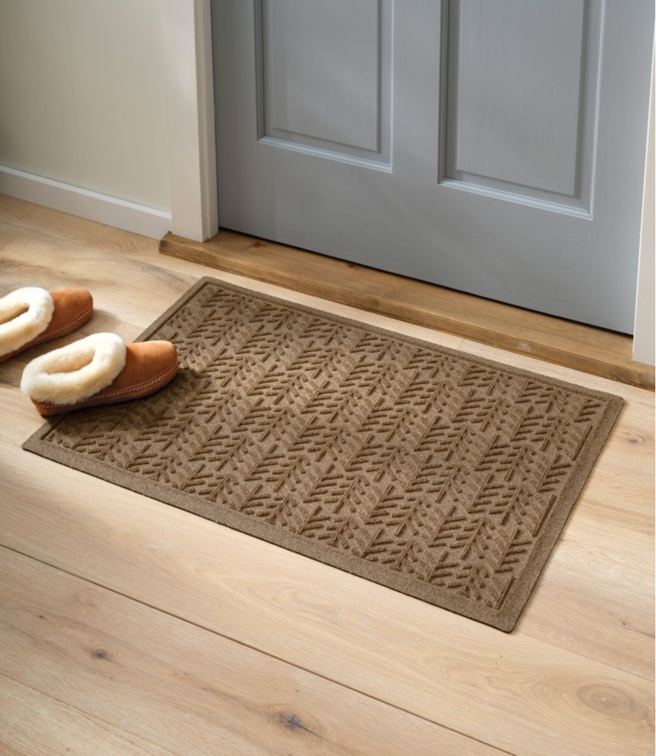 Everyspace Recycled Waterhog Doormat, Trees | L.L.Bean online