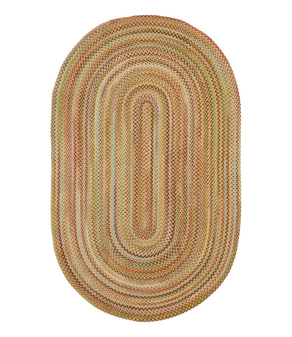 Braided Wool Rug, Oval | L.L.Bean on sale