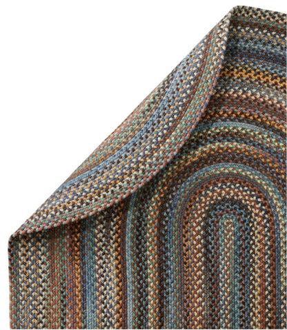 Braided Wool Rug, Oval | L.L.Bean on sale
