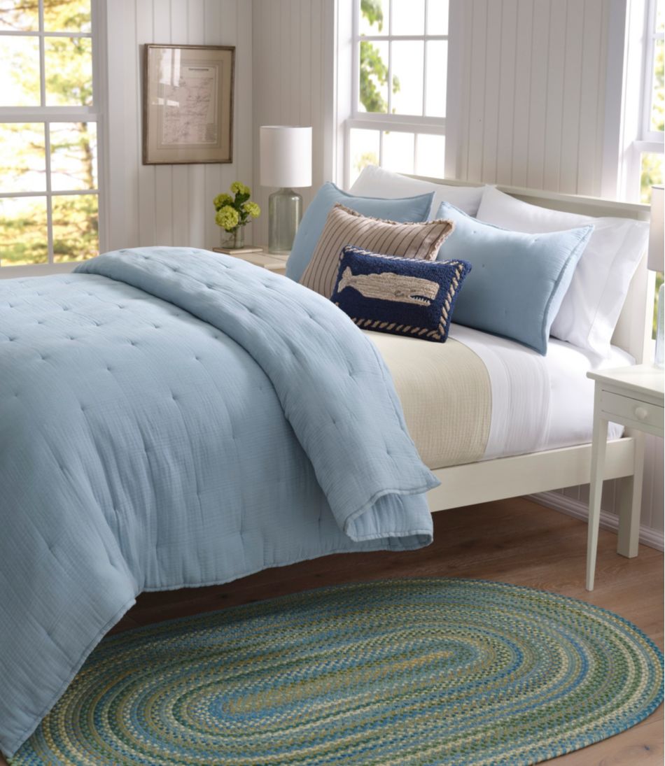 Braided Wool Rug, Oval | L.L.Bean on sale