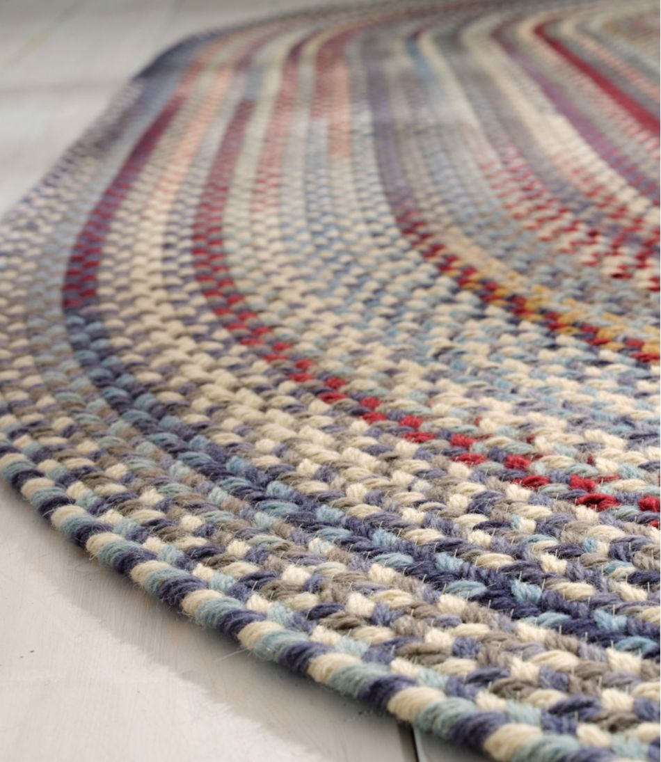 Braided Wool Rug, Oval | L.L.Bean on sale