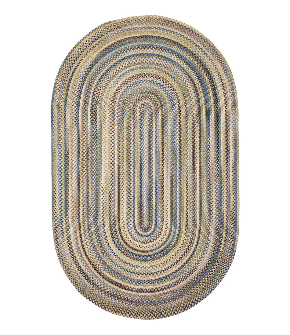 Braided Wool Rug, Oval | L.L.Bean on sale