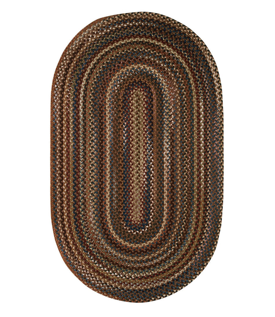 Braided Wool Rug, Oval | L.L.Bean on sale