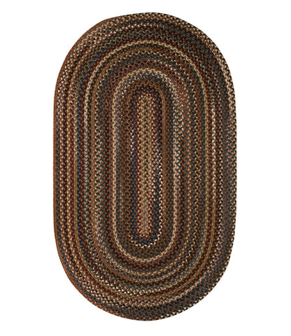 Braided Wool Rug, Oval | L.L.Bean on sale