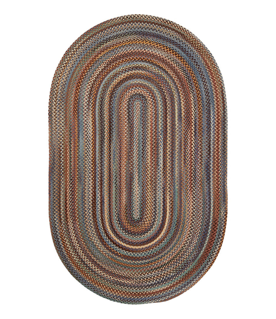 Braided Wool Rug, Oval | L.L.Bean on sale