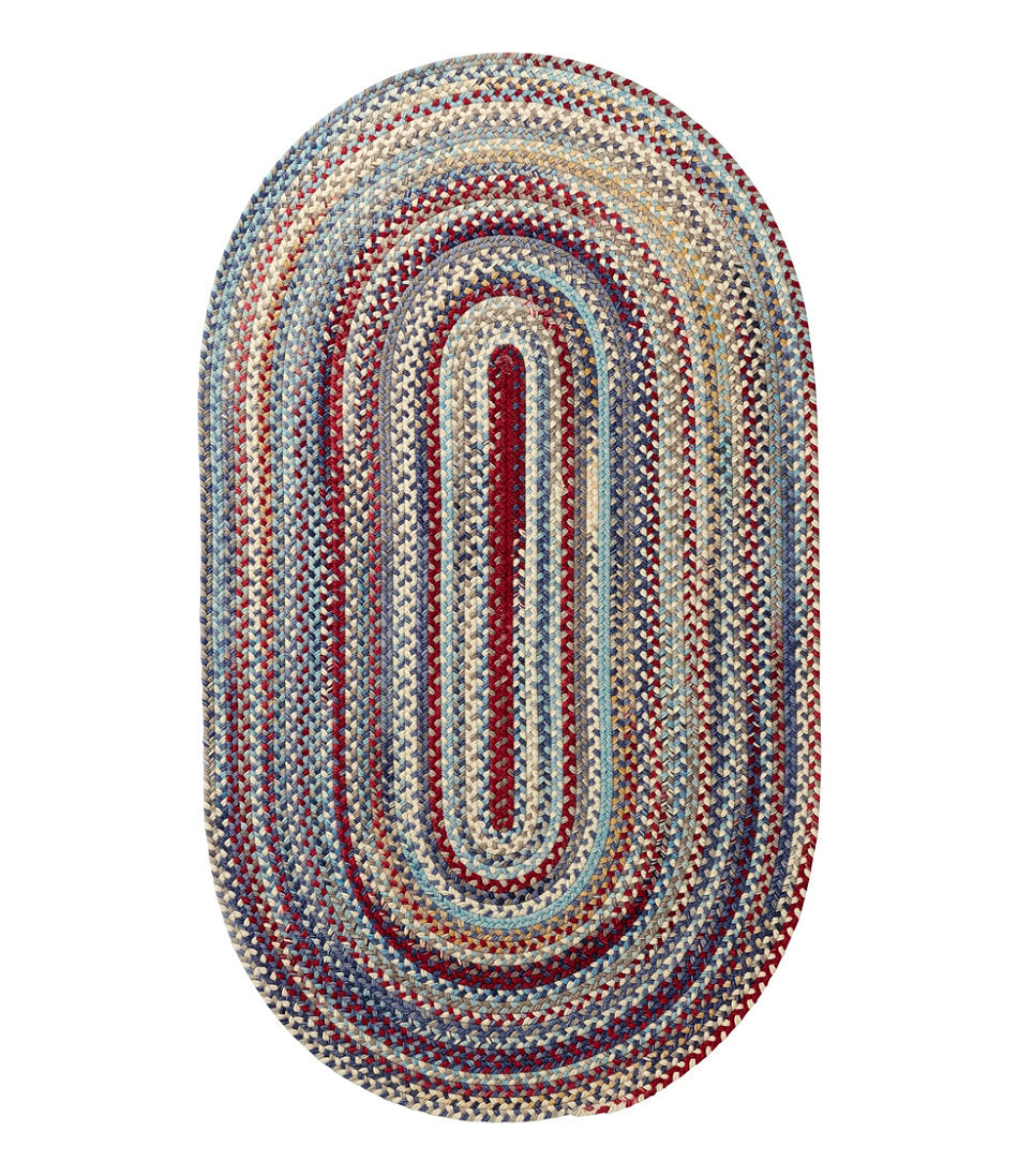 Braided Wool Rug, Oval | L.L.Bean on sale
