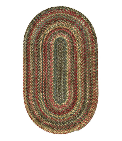 Braided Wool Rug, Oval | L.L.Bean on sale