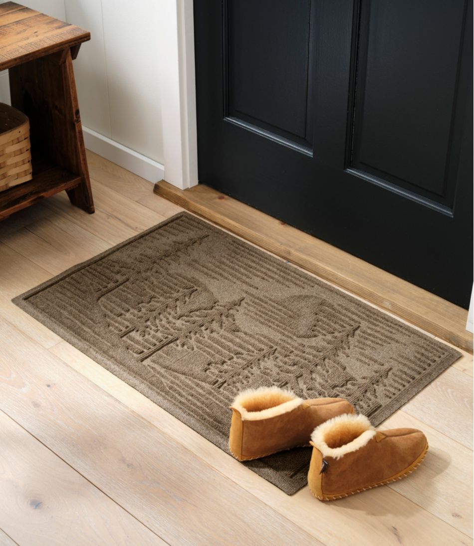 Everyspace Recycled Waterhog Doormat, Pine Trees | L.L.Bean US