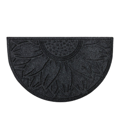 Everyspace Recycled Waterhog Doormat, Half Round, Sunflower | L.L.Bean sale