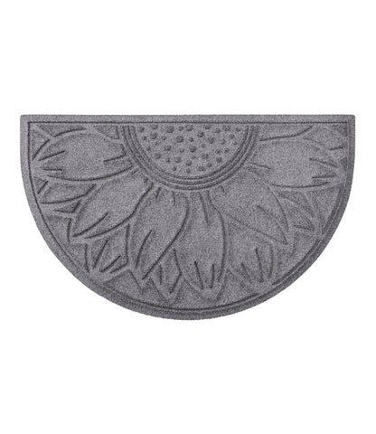 Everyspace Recycled Waterhog Doormat, Half Round, Sunflower | L.L.Bean sale