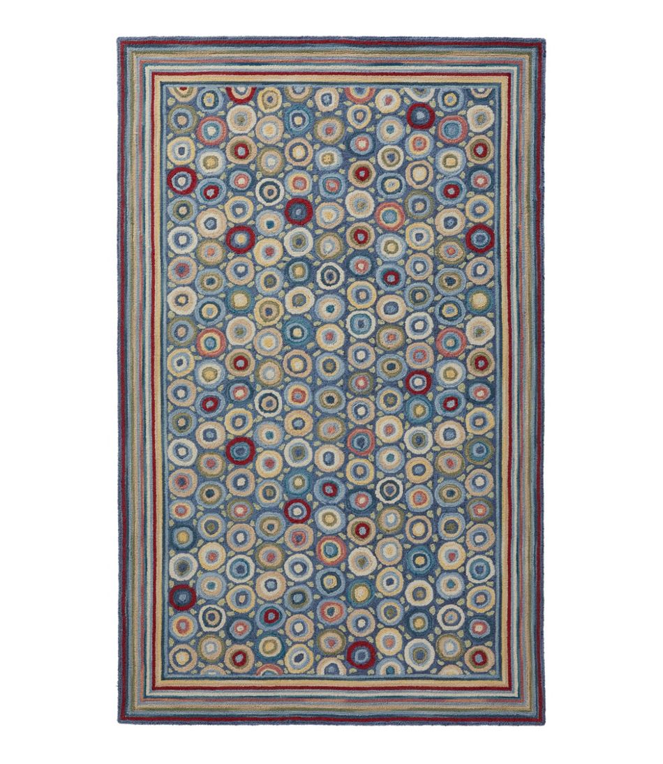 Bean's Wool Hooked Rug, Coins | L.L.Bean US