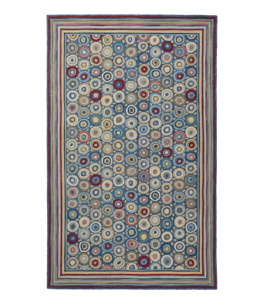 Bean's Wool Hooked Rug, Coins | L.L.Bean US