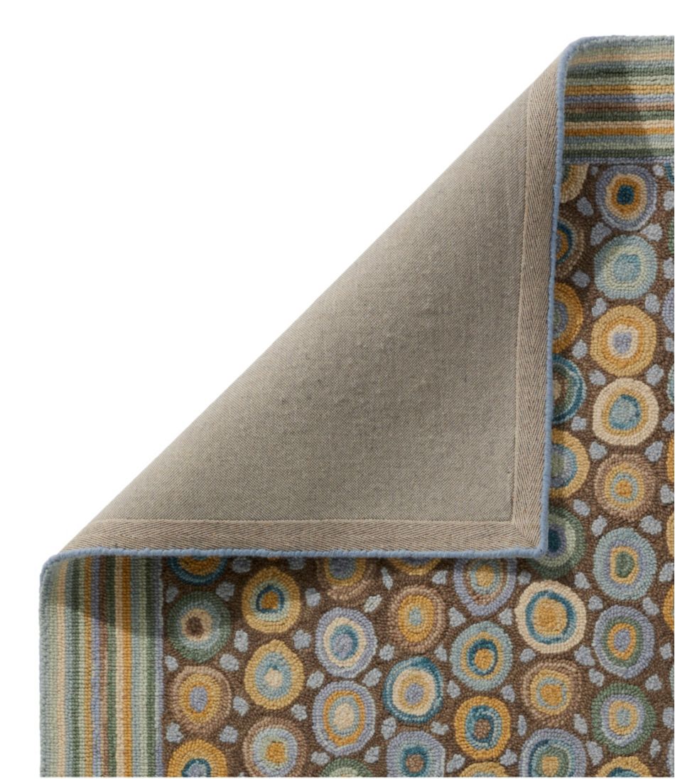 Bean's Wool Hooked Rug, Coins | L.L.Bean US