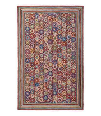 Bean's Wool Hooked Rug, Coins | L.L.Bean US